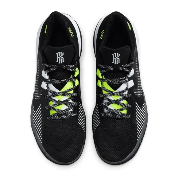 Nike KYRIE Flytrap 5 Mens Size 7 Black White Green - Picture 3 of 6